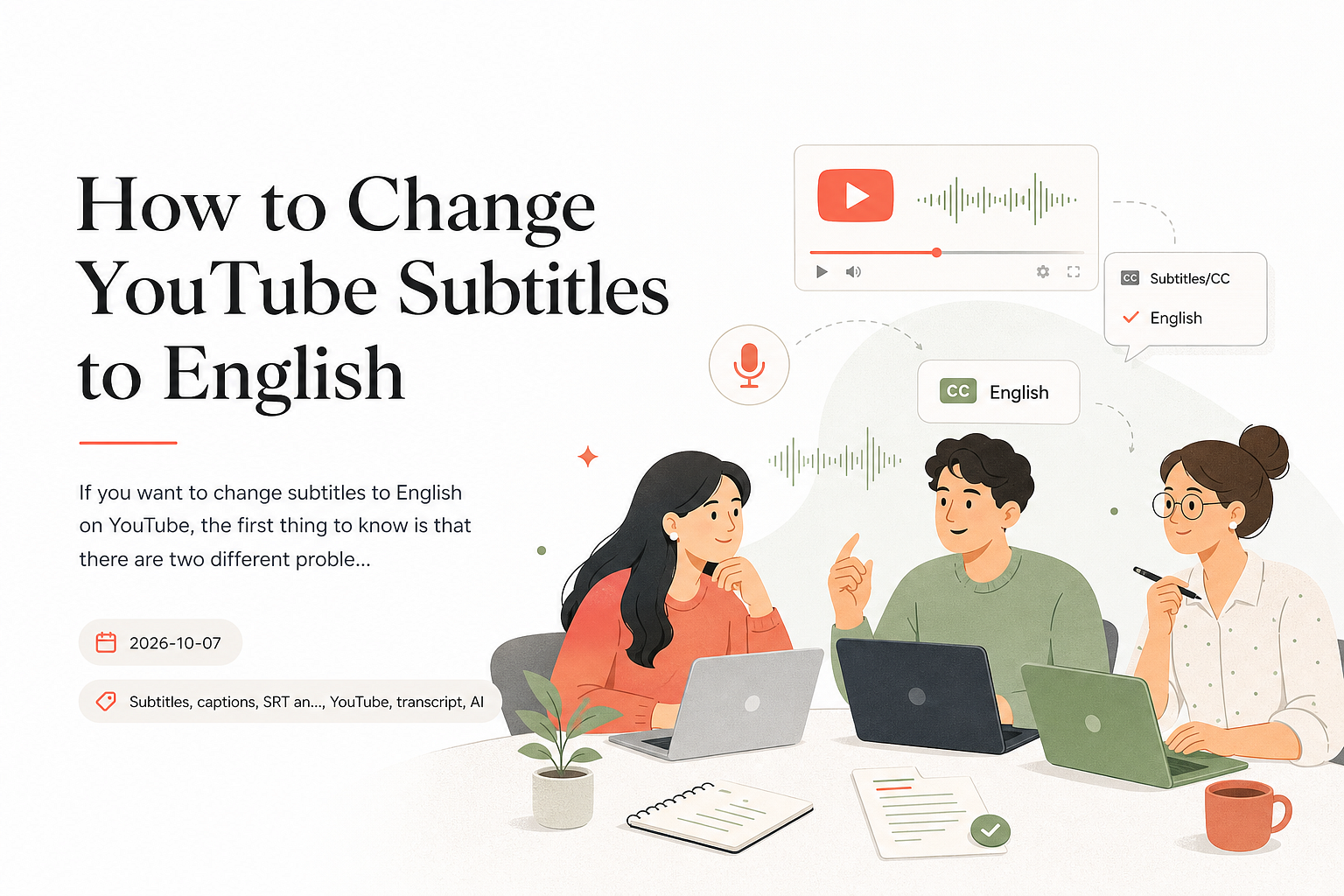 How to Change YouTube Subtitles to English