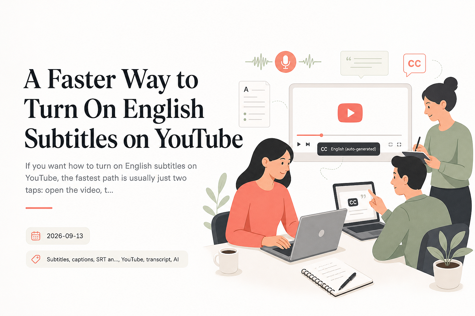 A Faster Way to Turn On English Subtitles on YouTube