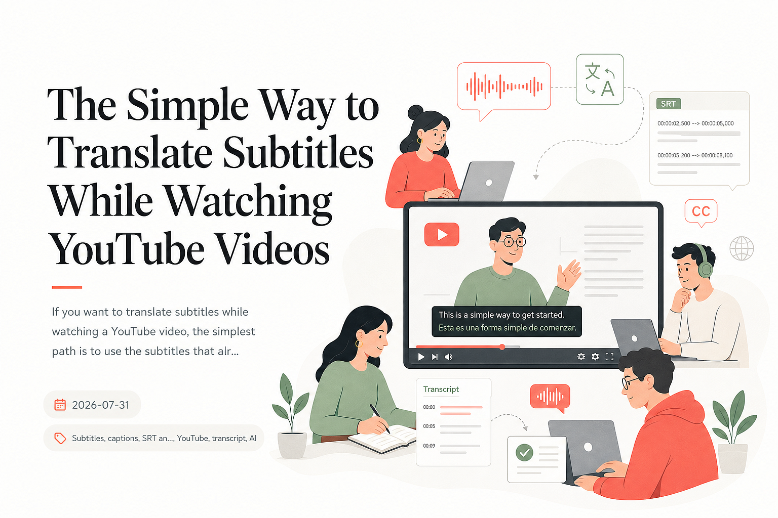 The Simple Way to Translate Subtitles While Watching YouTube Videos